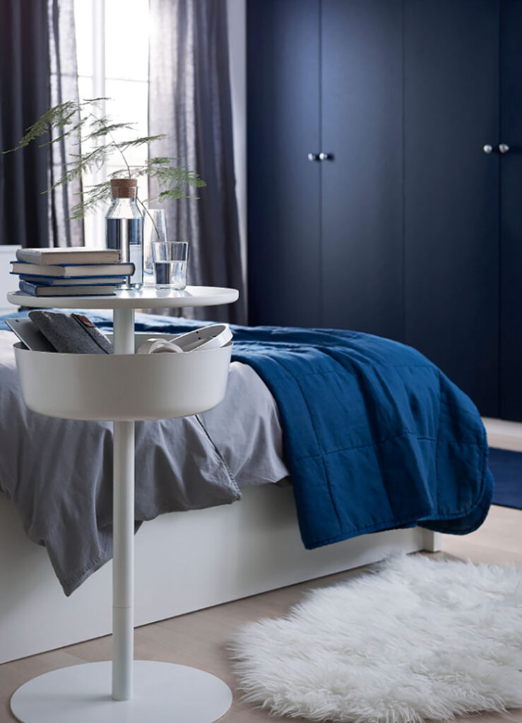 Ikea round nightstand model n.03