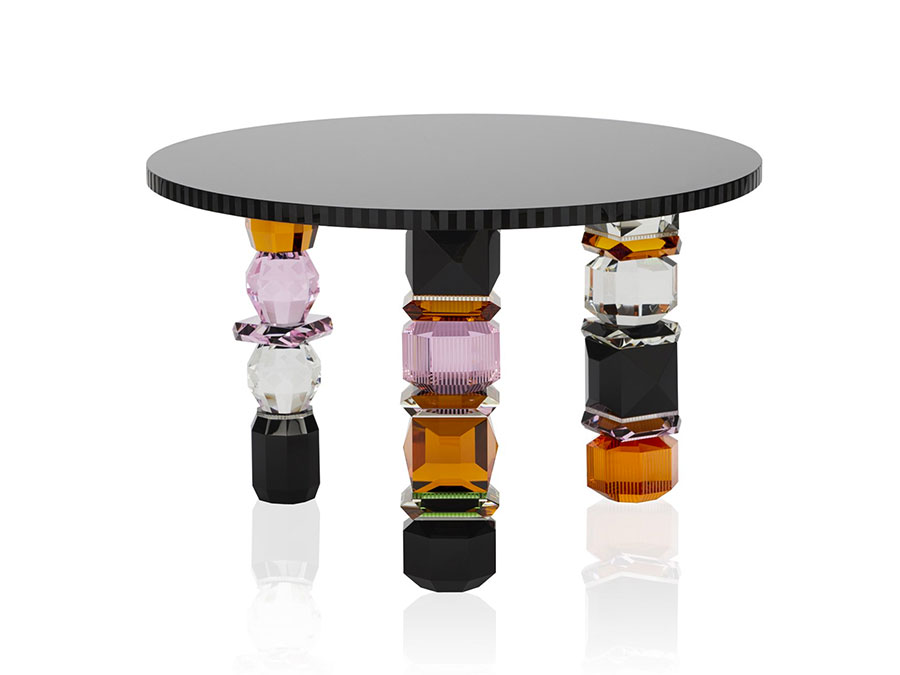 Glass coffee table model n.31