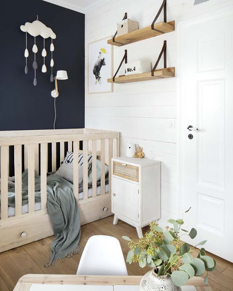 a nordic style country house the nursery