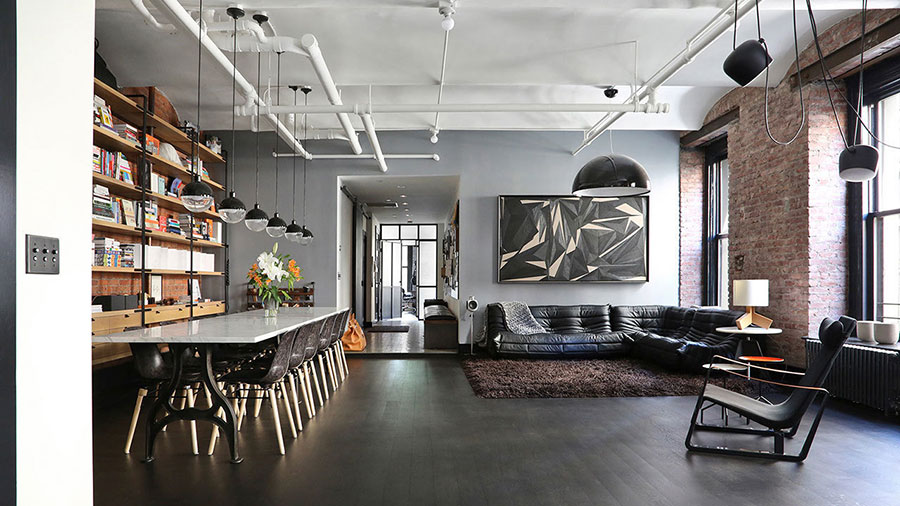 Furnishing ideas for a New York-style loft # 03