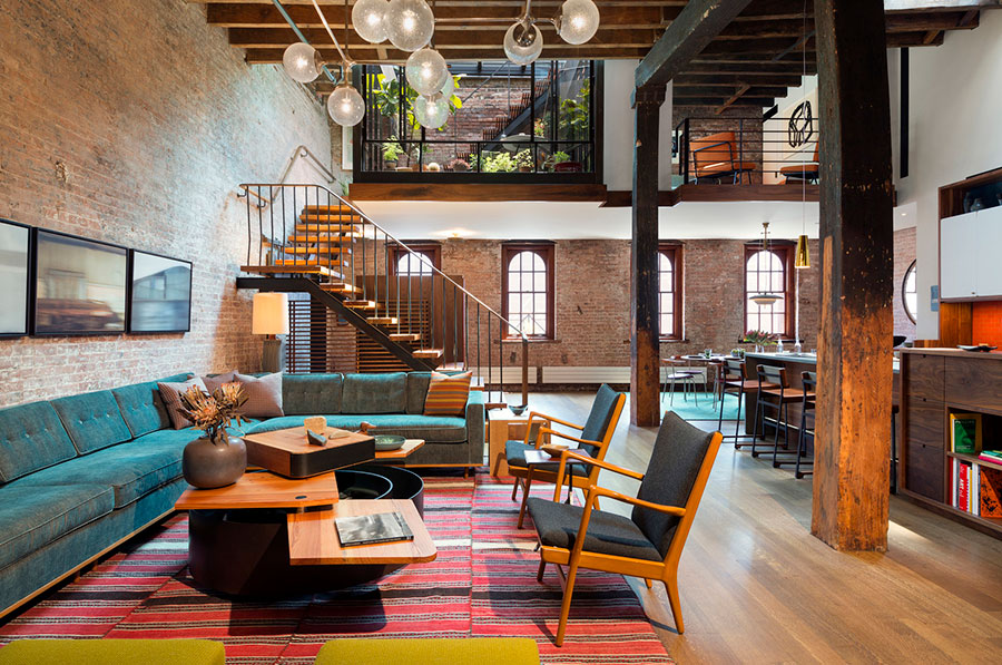 Furnishing ideas for a New York-style loft # 01
