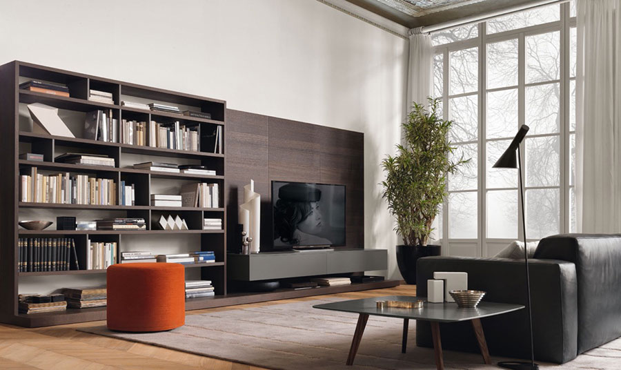 Ideas for furnishing a tv wall with an original design n.05