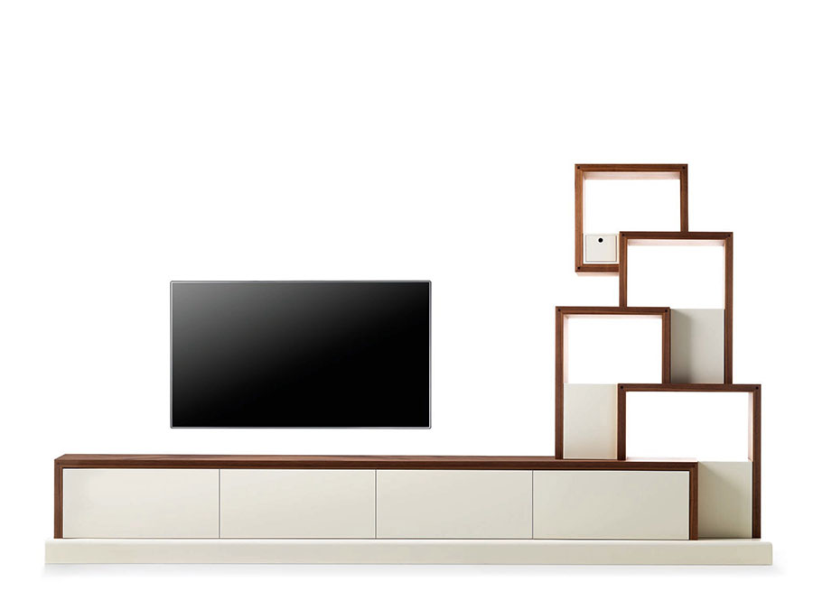 Design tv wall cabinet model n.06