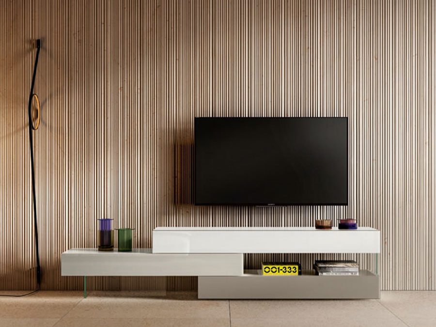 Minimal tv wall cabinet model n.05