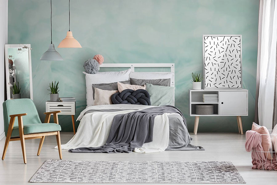 Ideas for a teal bedroom # 1