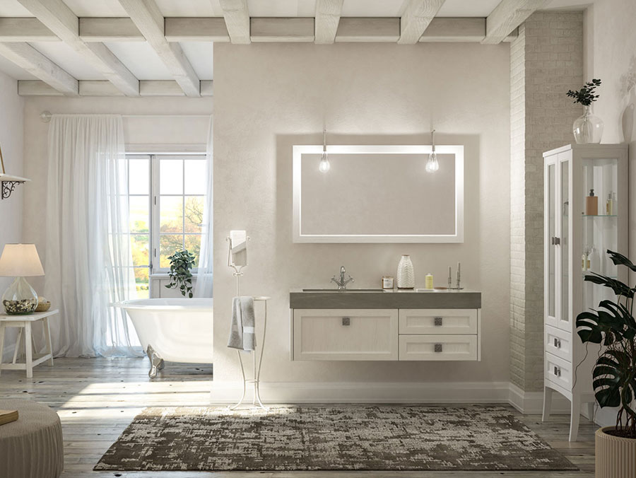 Furniture ideas for classic contemporary bathroom n.01