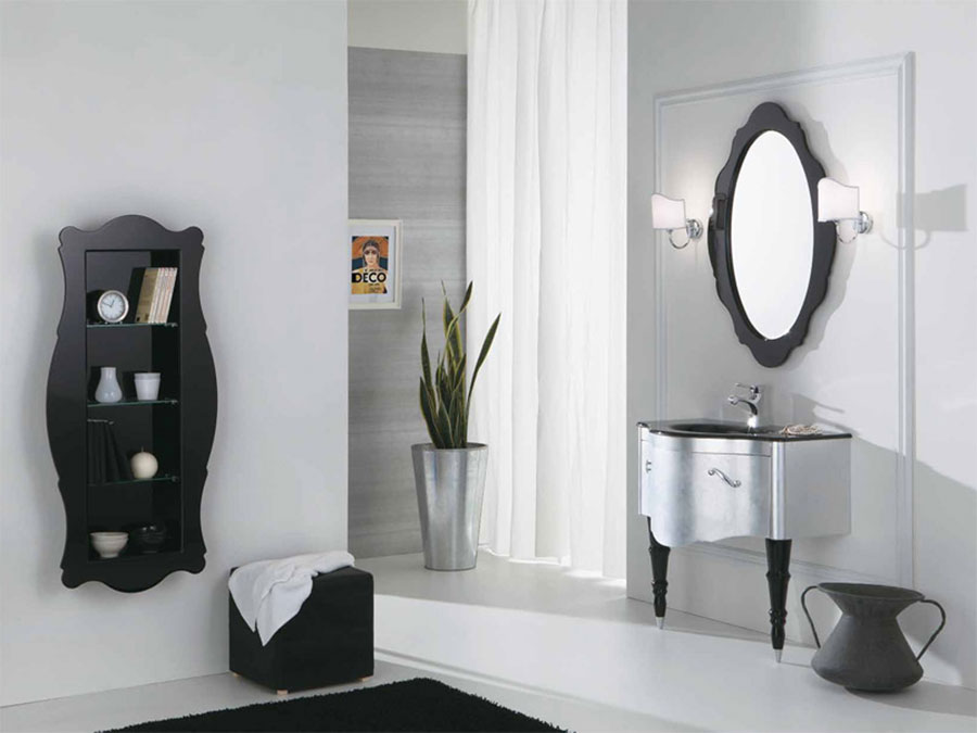 Contemporary classic bathroom decor ideas n.04