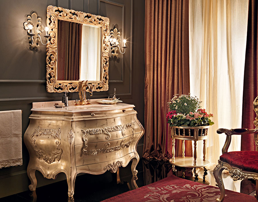 Luxury classic bathroom decor ideas # 03